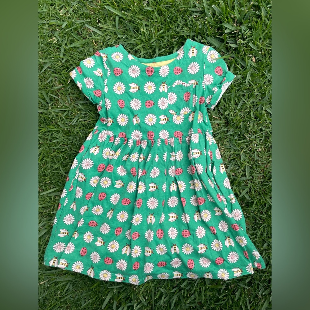 Mini Boden jersey dress 4-5yrs